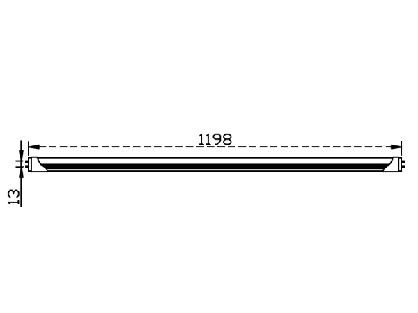 Yellow color 2024 tube light